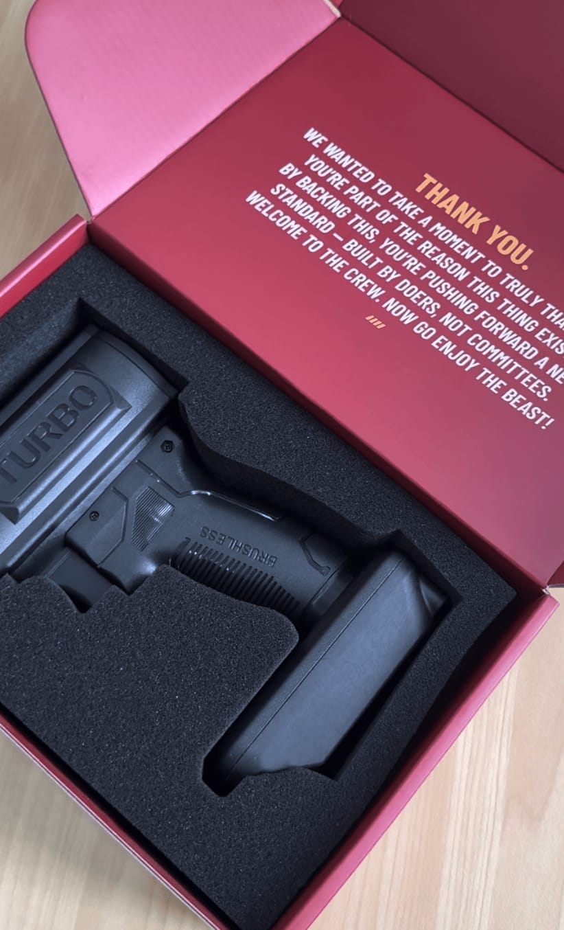 Customer photo review of Turbo Jet DB™ v3.0