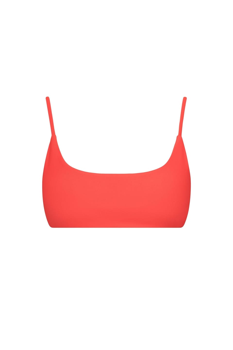 Customer photo review of Malibu Bralette String Tie Bikini Top Red