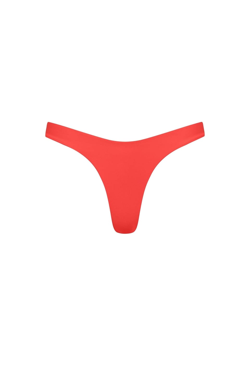 Customer photo review of Malibu High Cut Bikini Bottom Red