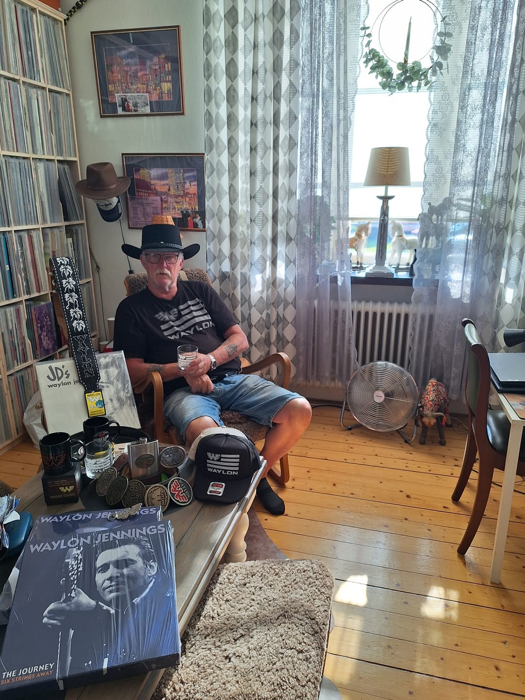 Customer photo review of Waylon Flag Foam Trucker Hat