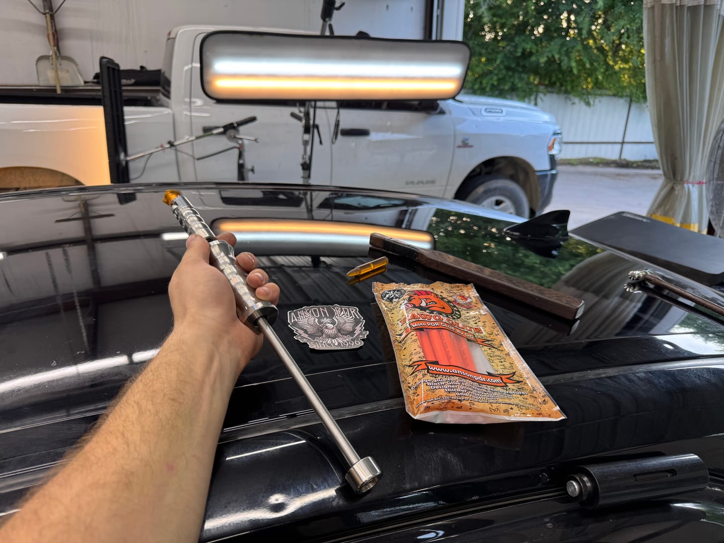 Customer photo review of Anson Mini Slide Hammer