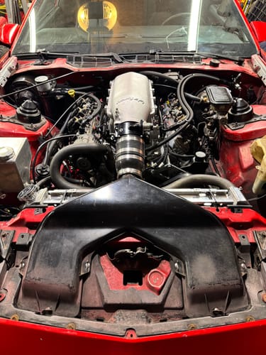 Customer photo review of ICON 92/95mm Cable Drive Throttle Body (Black) w/ Interchangeable Connection