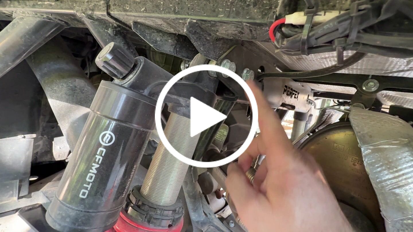 Customer video review of 2023 to 2025 CFMoto ZForce 950 Sport & 950 Sport-4 — 2in Lift Kit