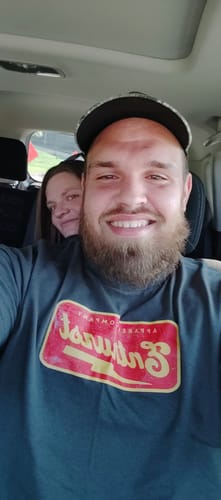 Customer photo review of VINTAGE TEE