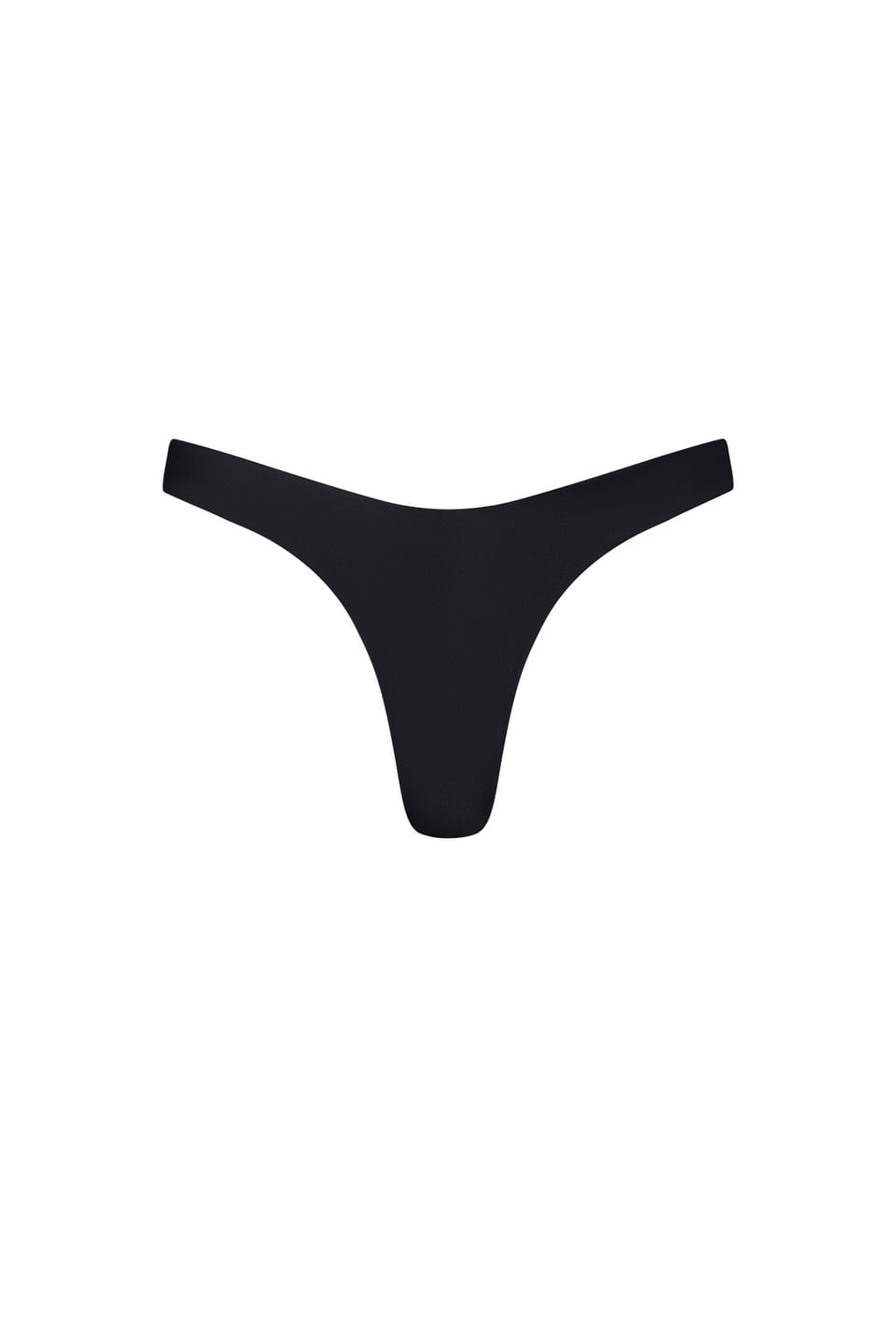 Customer photo review of Malibu High Cut Bikini Bottom Black