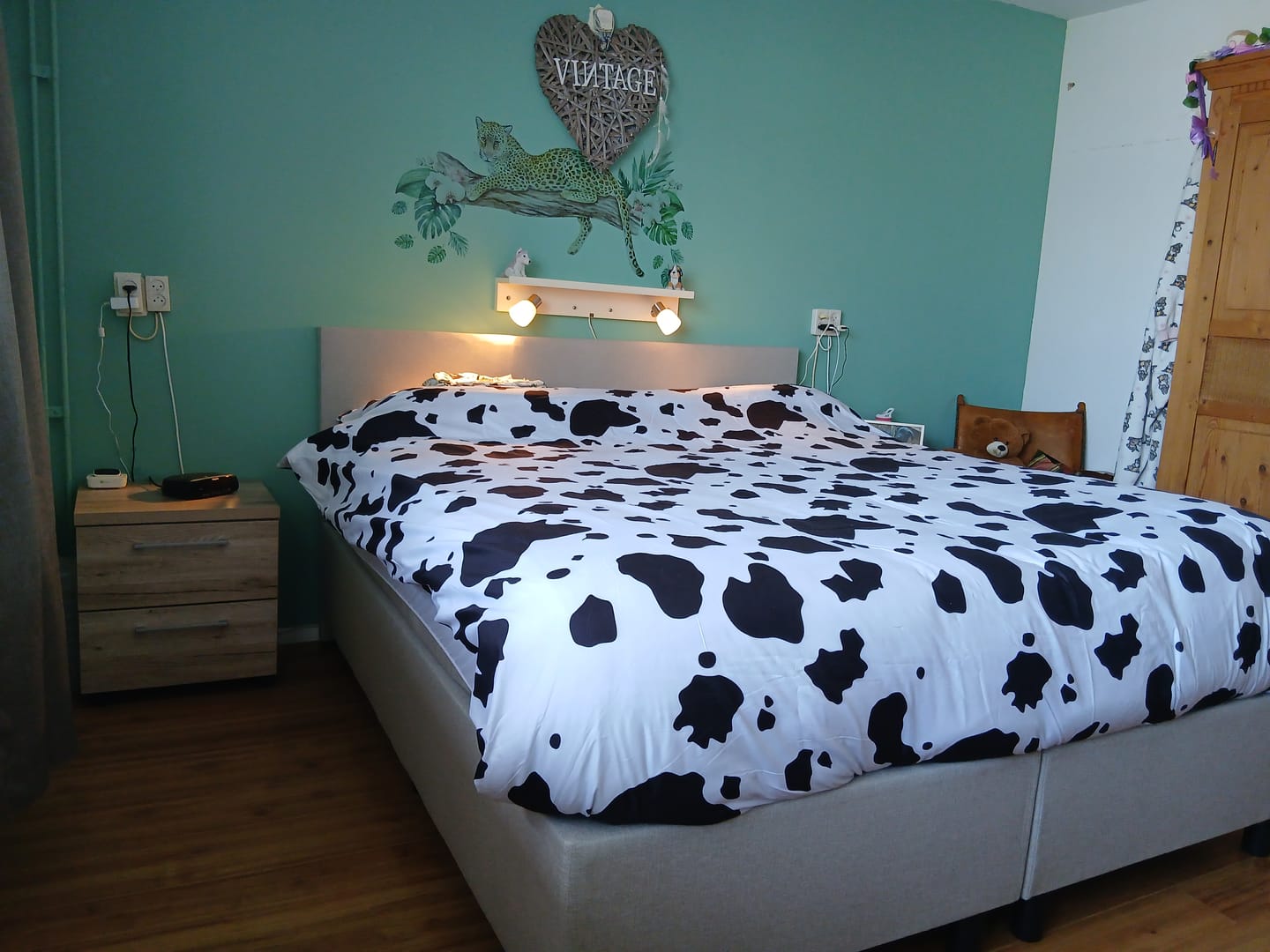 Customer photo review of Boxspring Relax (Extra hoge instap)