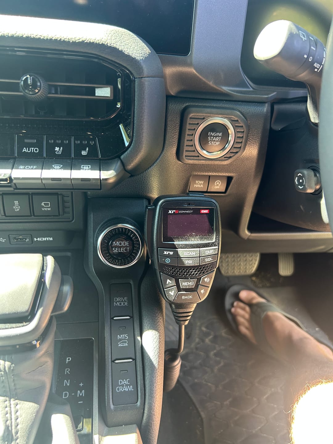 Customer photo review of UHF Handpiece Mount - Prado 250 Series - Dash Mount