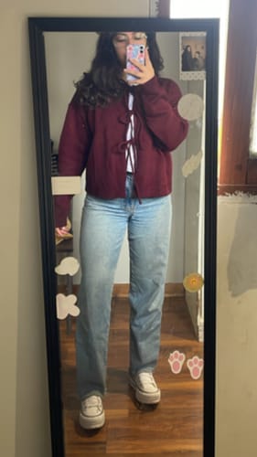 Customer photo review of SWEATER LASSO BURDEO