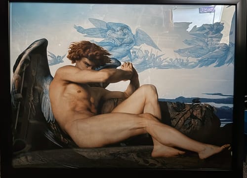 Customer photo review of The Fallen Angel | Alexandre Cabanel | 1847