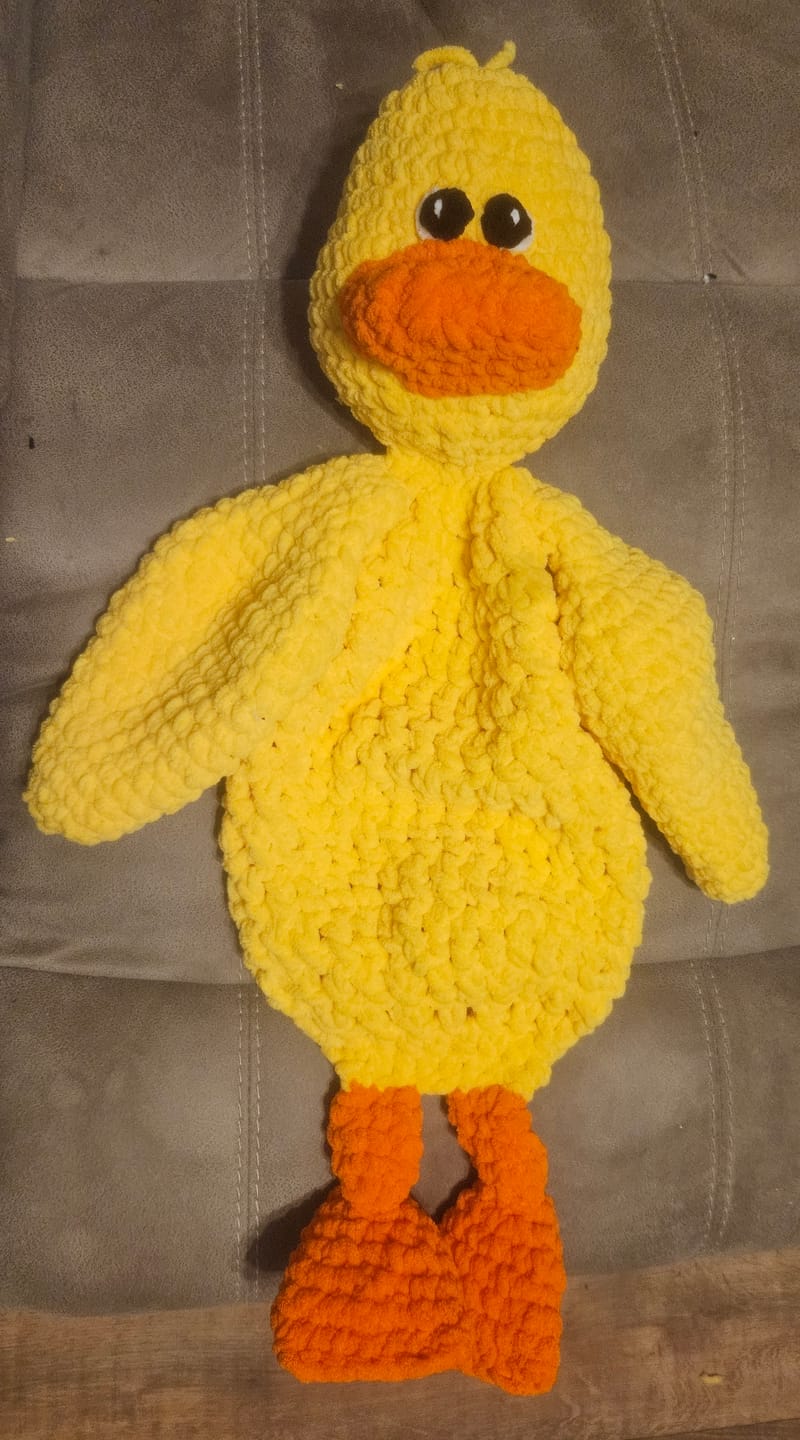 Customer photo review of Duck Snuggler Crochet Pattern PDF Download