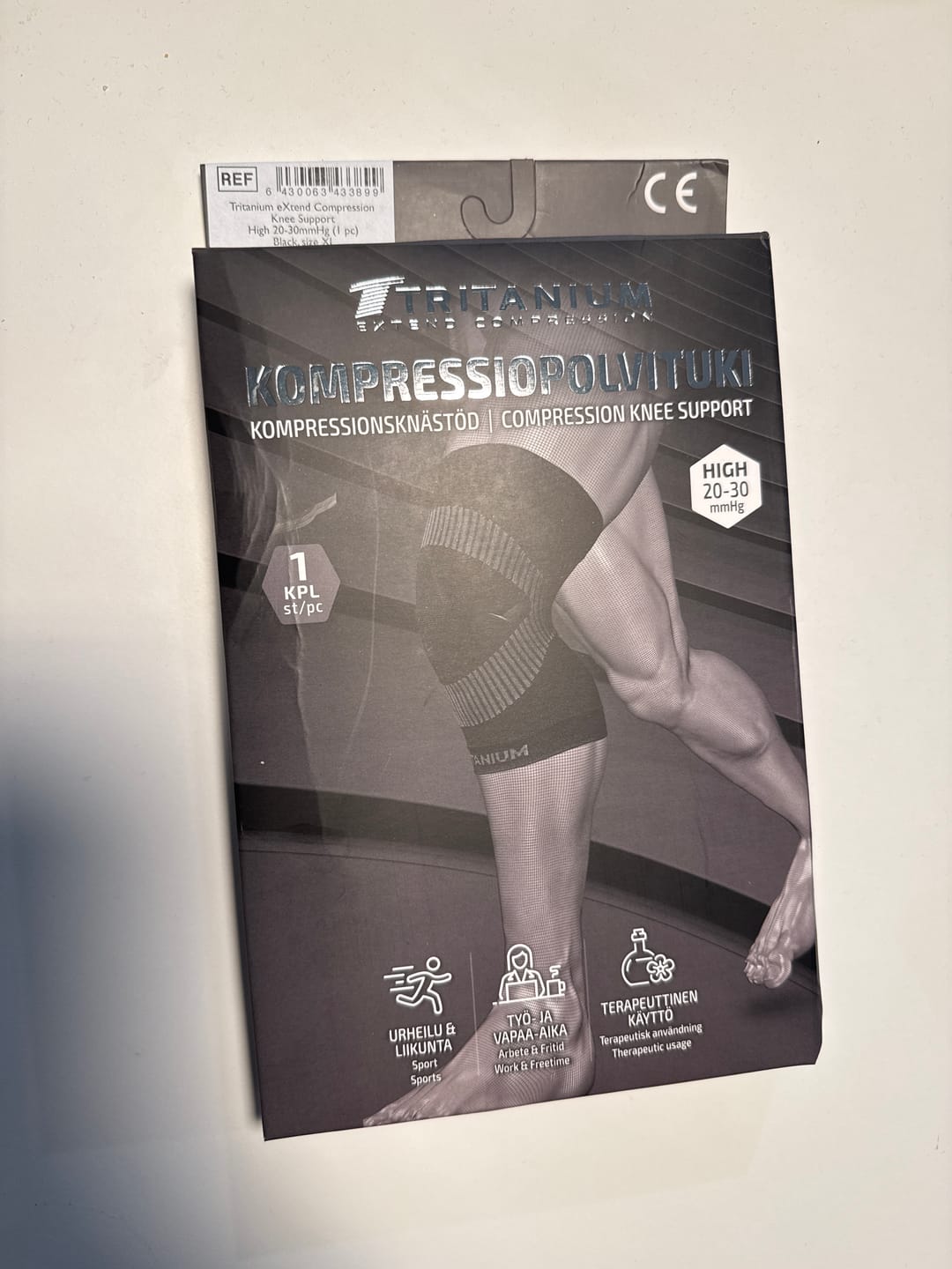 Customer photo review of eXtend High – Kompressiopolvituet - 2-pack