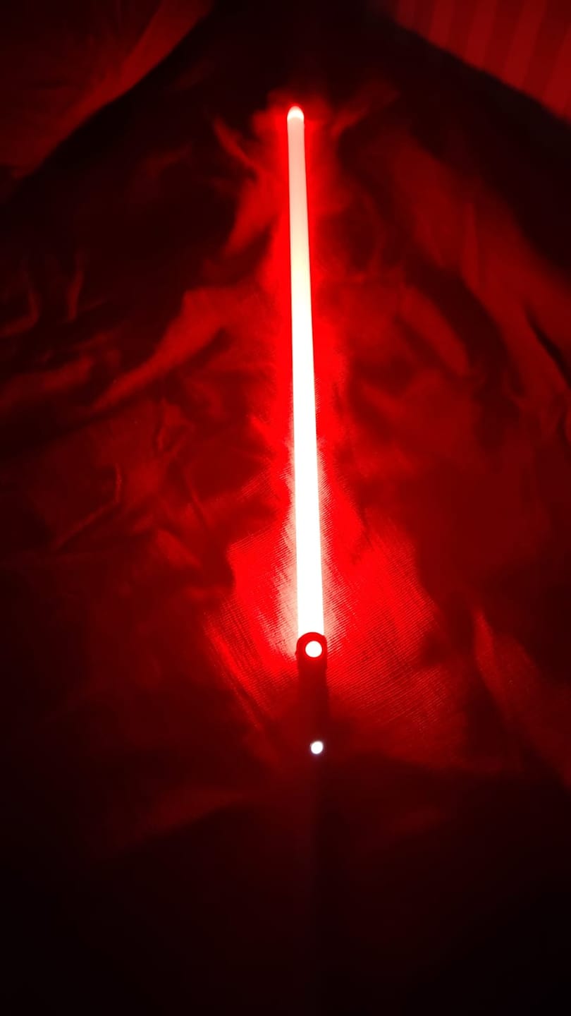 Customer photo review of Moon Light Lightsaber