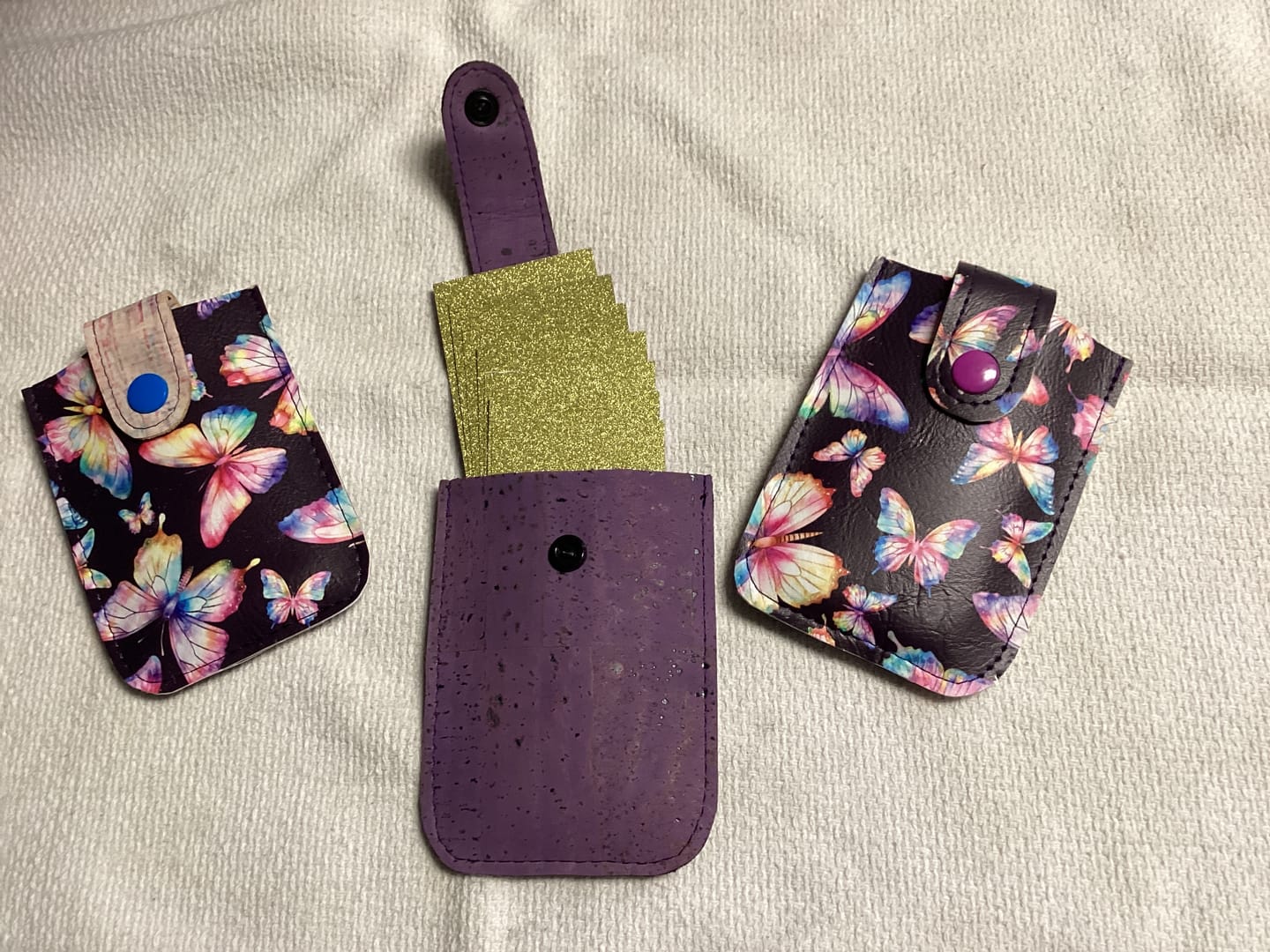Customer photo review of POCH - Pull-out Card Holder Pattern