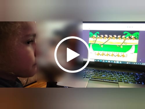 Customer video review of First Grade Curriculum