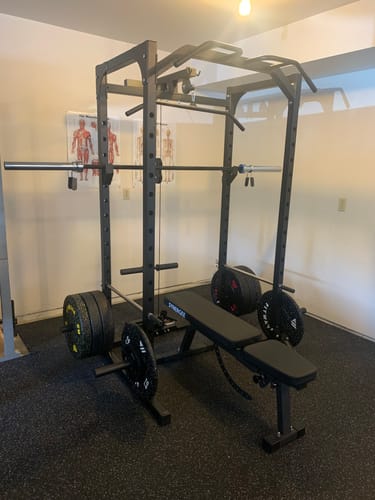 Customer photo review of Fitway Hi-Temp Bumper Plate - 25lb