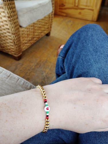 Customer photo review of Palestine Bracelet