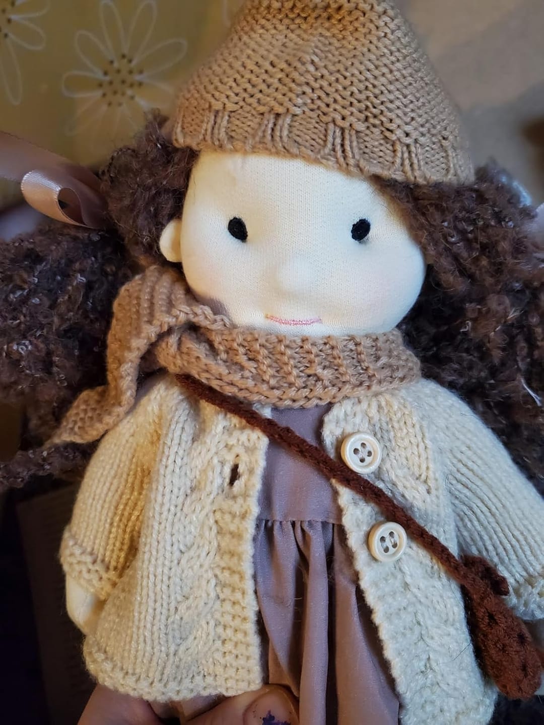 Customer photo review of Heidi- Peluche Artisanale Écologique