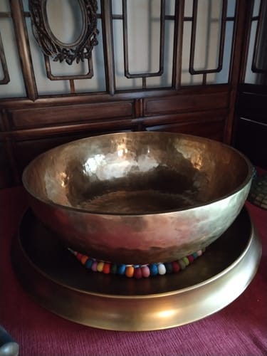 Customer photo review of Himalayas Singing Bowl - Large Size