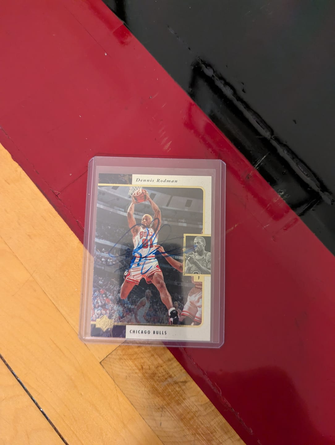 Customer photo review of Dennis Rodman Autograph Signing