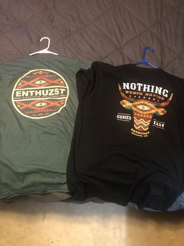 Customer photo review of PATTERN TEE