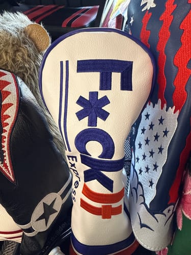 Customer photo review of F*ck It Express Headcover