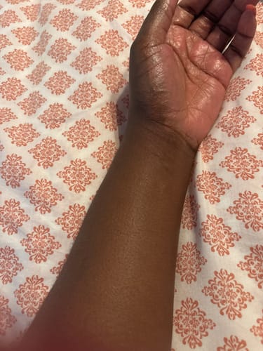 Customer photo review of Cocoa Butter Body Butter