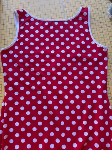 Customer photo review of White Cotton Jersey Knit