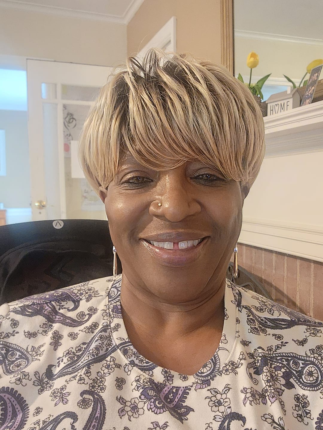 Customer photo review of Vanessa Fashion Full Wig - SHONE