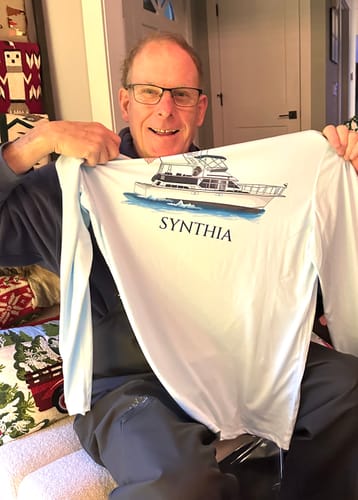 Customer photo review of Women's Custom Quarter Zip Performance Pullover