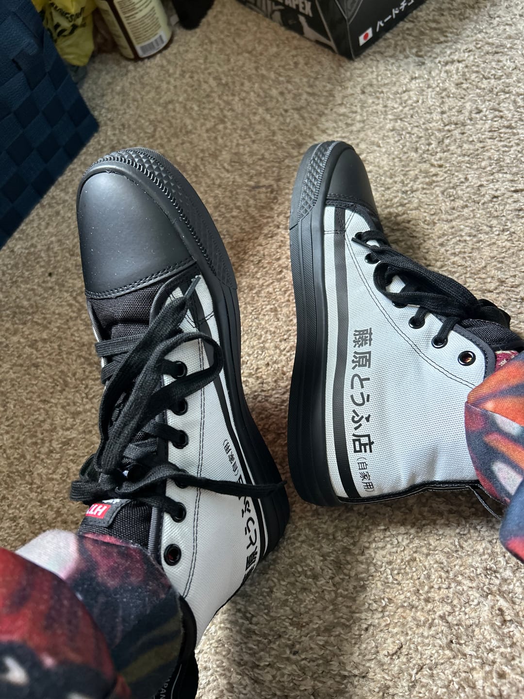 Customer photo review of HTXJPN Fuji2 High Top Sneakers