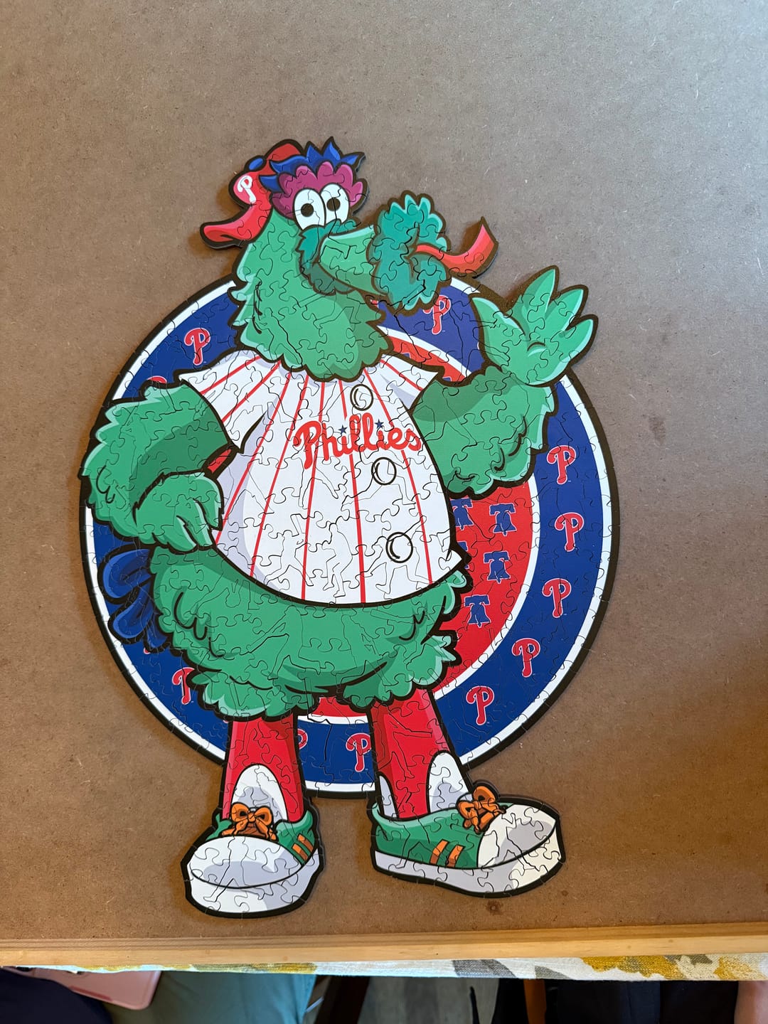 Customer photo review of Philadelphia Phillies™ Mascot - Wooden Puzzle