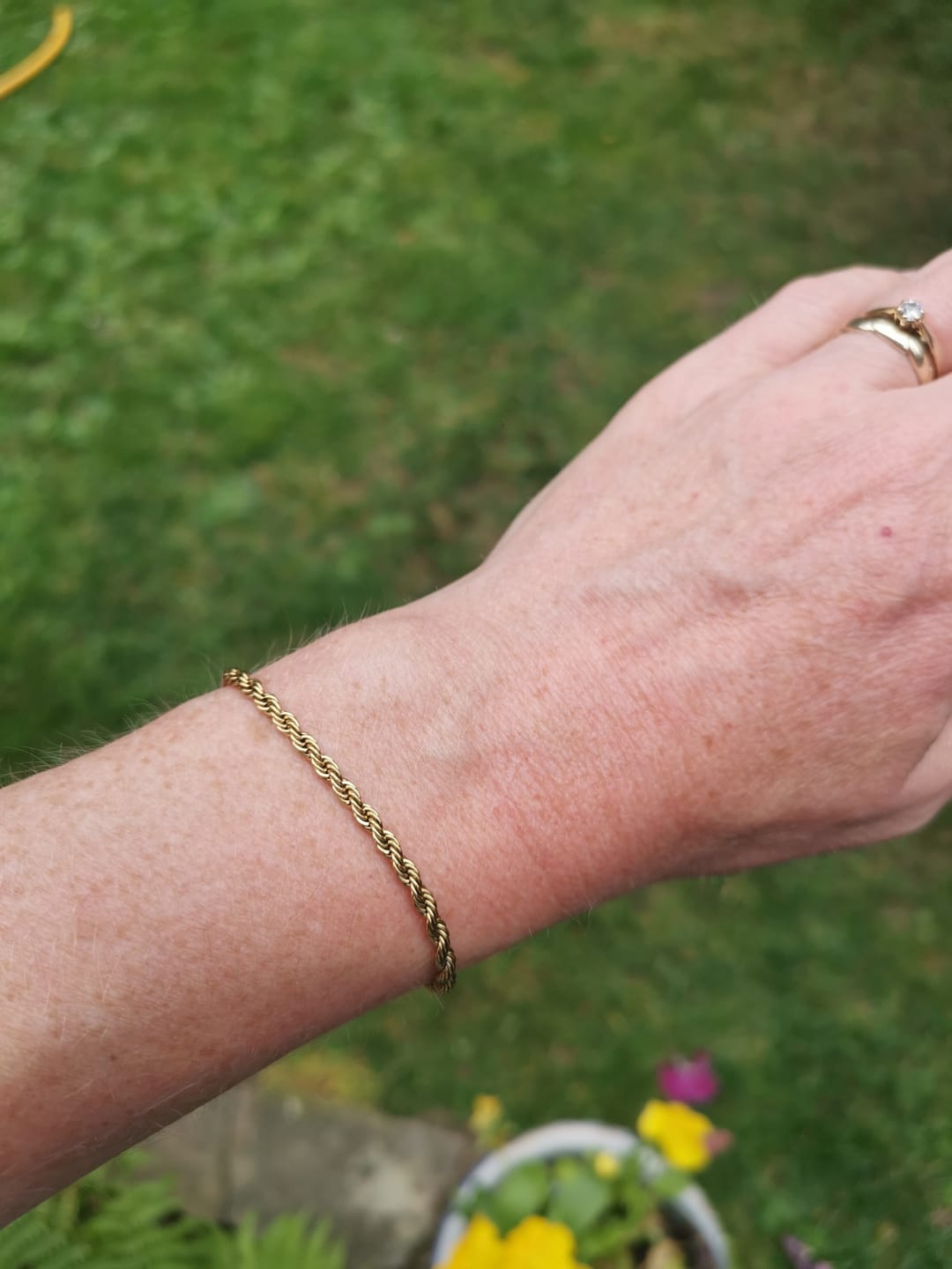Customer photo review of Rope Bracelet