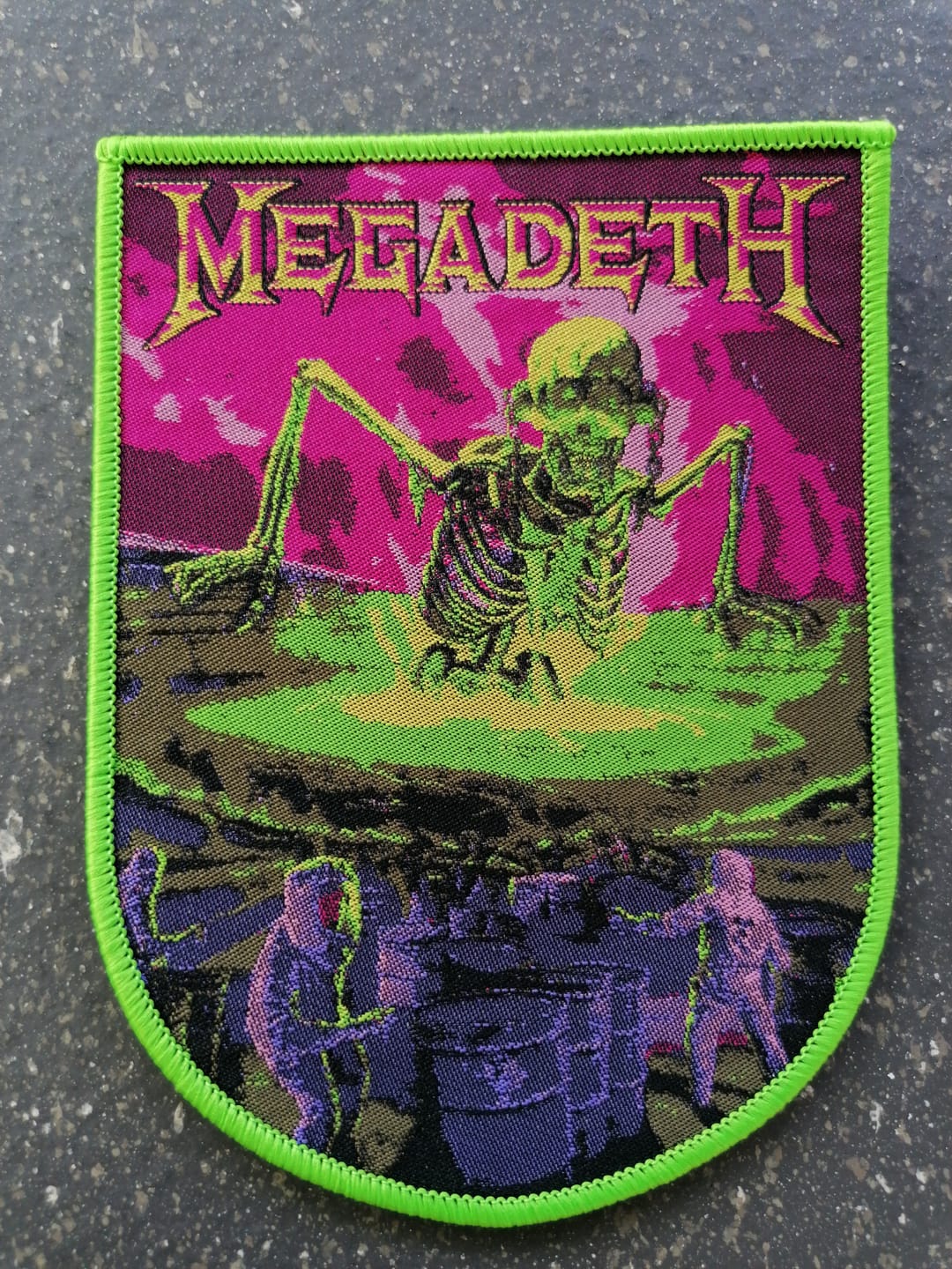 Customer photo review of Megadeth - No More Mr. Nice Guy - Patch