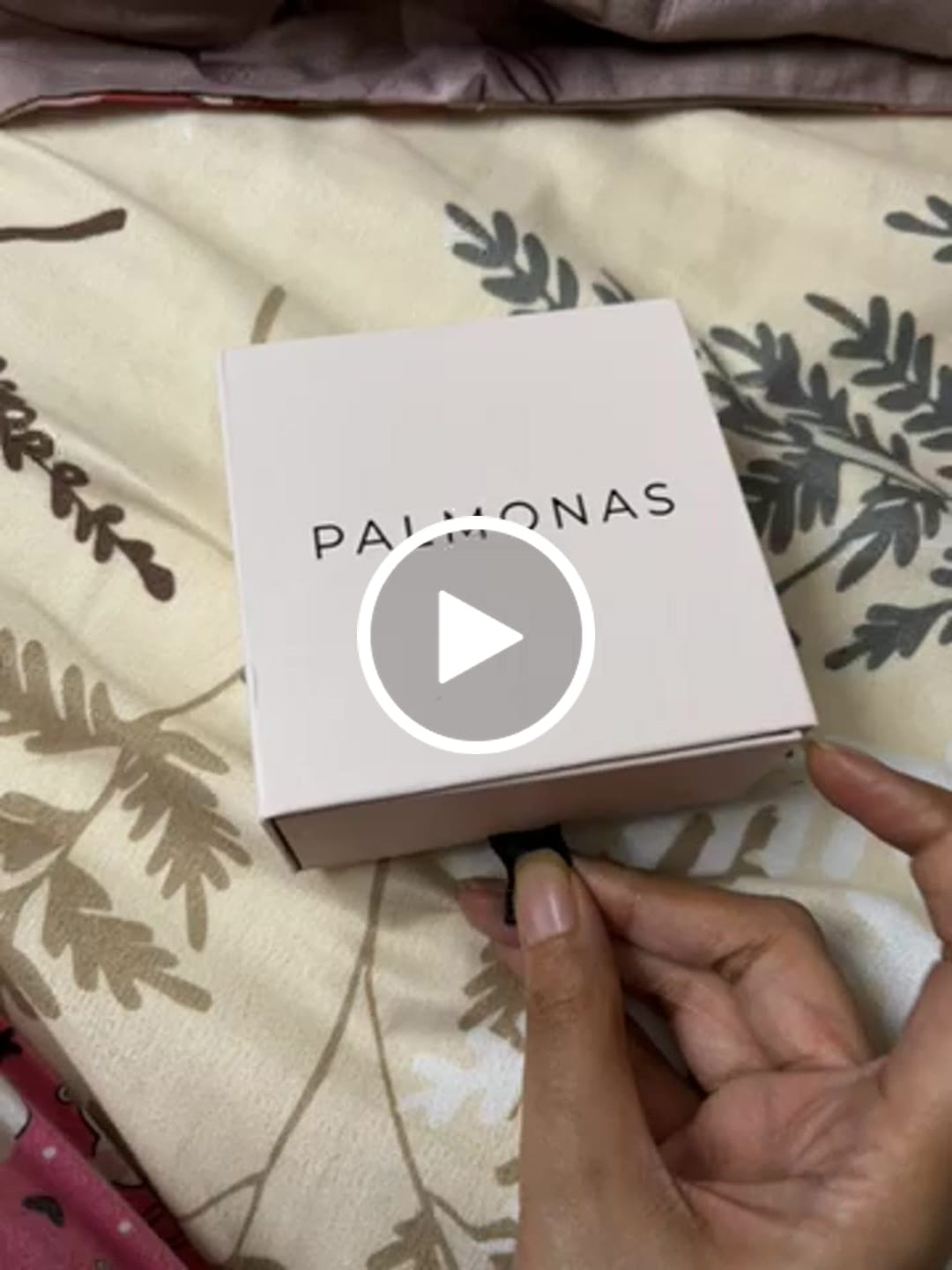Customer video review of Two-Layered Heart Charm Necklace