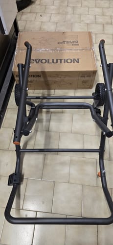 Customer photo review of Support Evolution pour scie sur table R255TBL / R255TBL+
