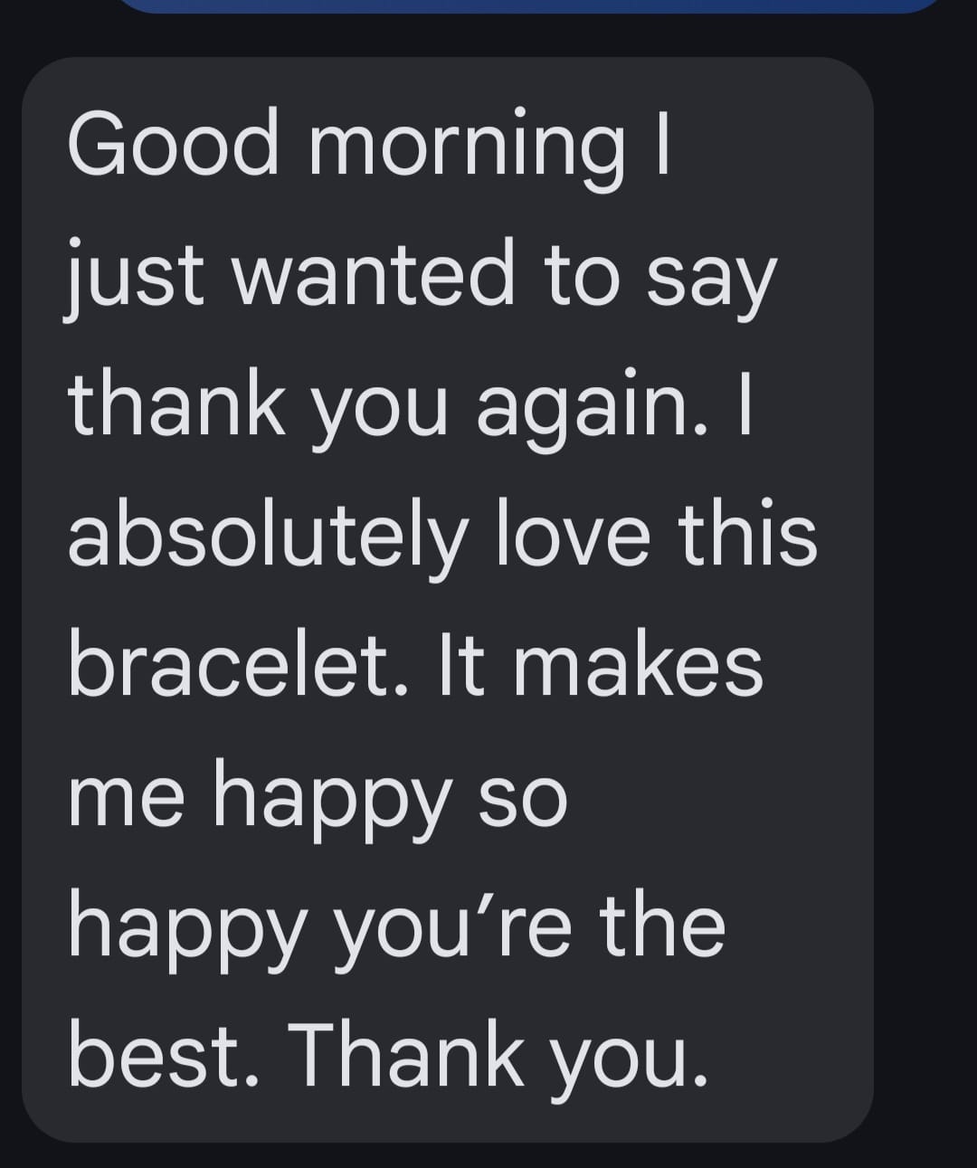 Customer photo review of Custom Photo Projection Jewelry Necklace | Bracelet | Keychain