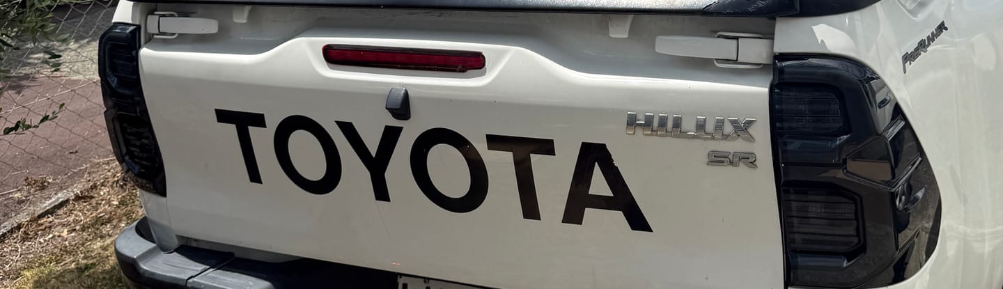 Customer photo review of Aftermarket LED Tail Lights for Toyota Hilux N80 (2016-2024)