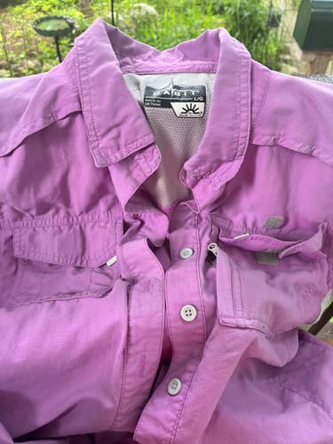 Customer photo review of Women’s Trapper Junction Short Sleeve River Shirt