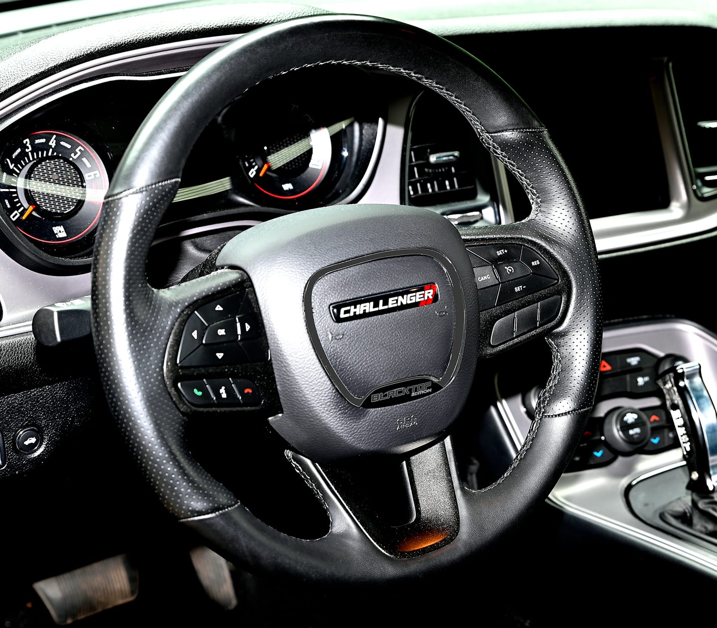 Customer photo review of "Blacktop Edition" Steering Wheel Trim Ring