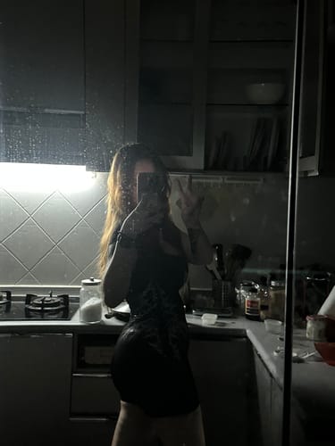 Customer photo review of Women's Void Tech™ Nocturne's Kiss Bodysuit [VOID BLACK]