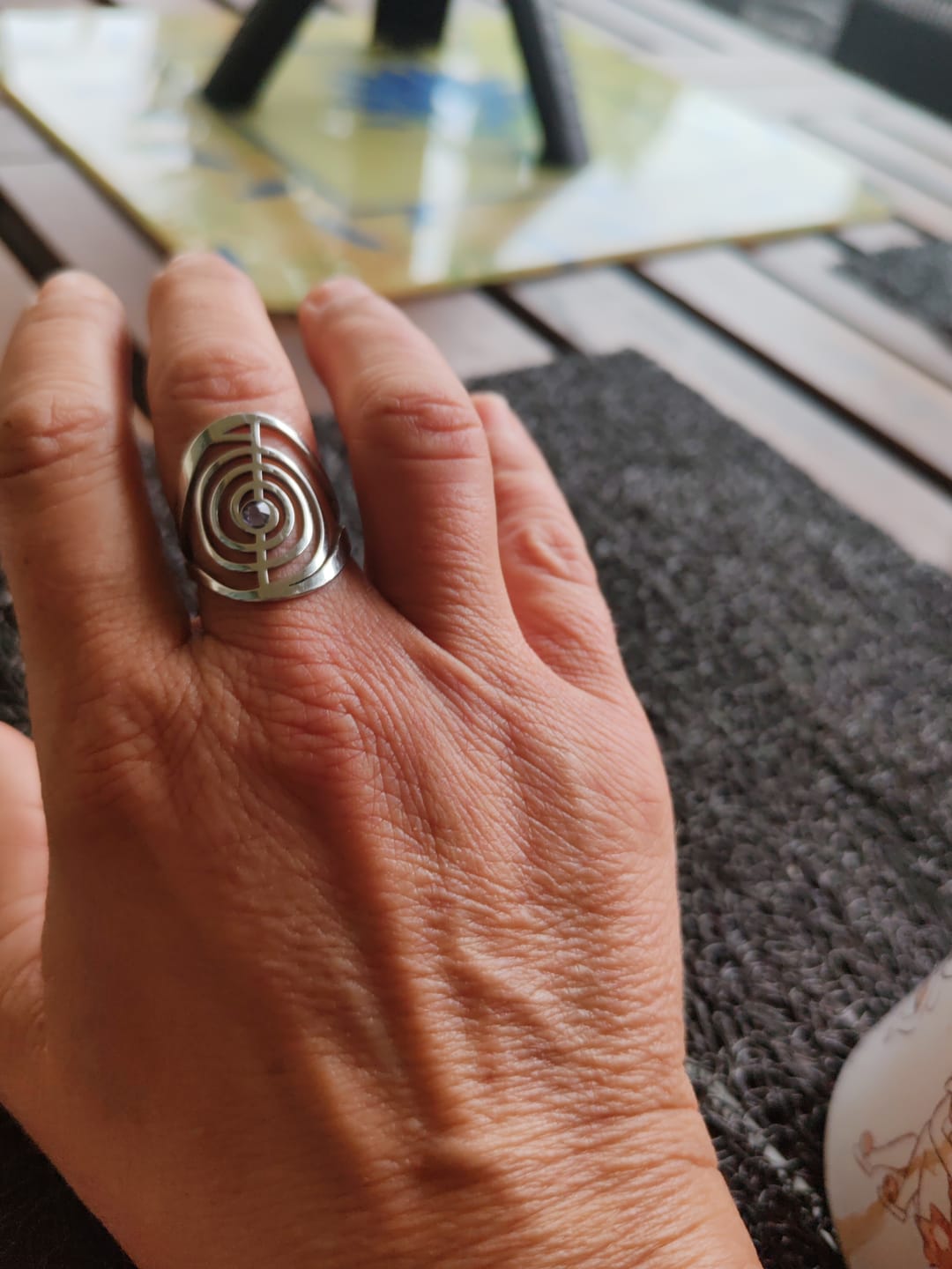 Customer photo review of Bague Ajustable ChoKuRei