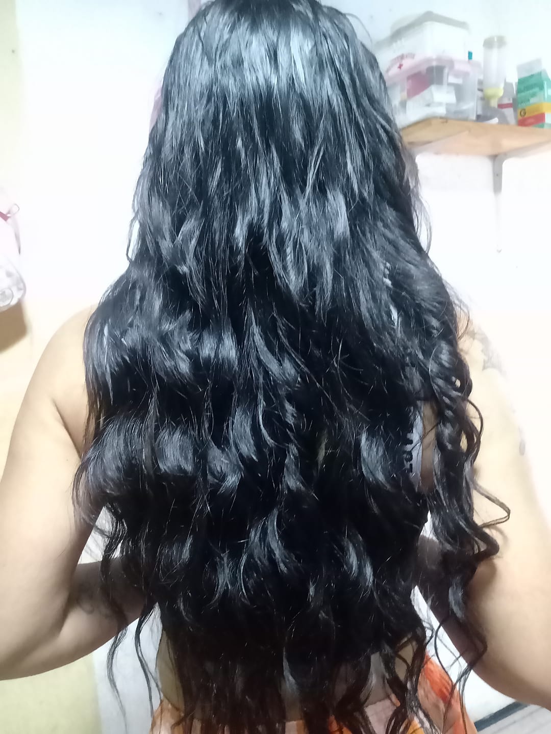 Customer photo review of Happy Hair 2 Potes