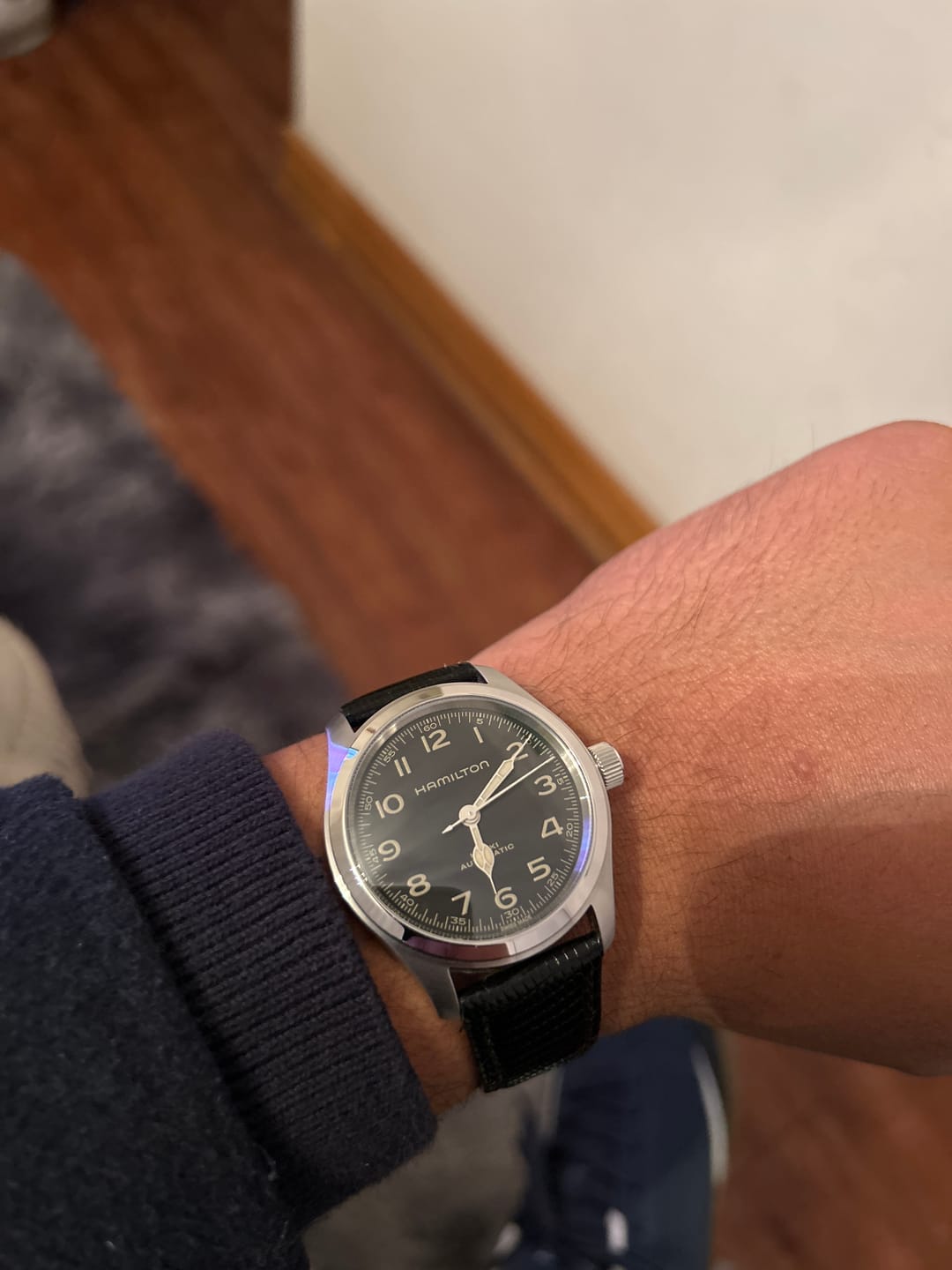 Customer photo review of Reloj Hamilton H70405730 Khaki Field Murph Auto Interestelar 38mm