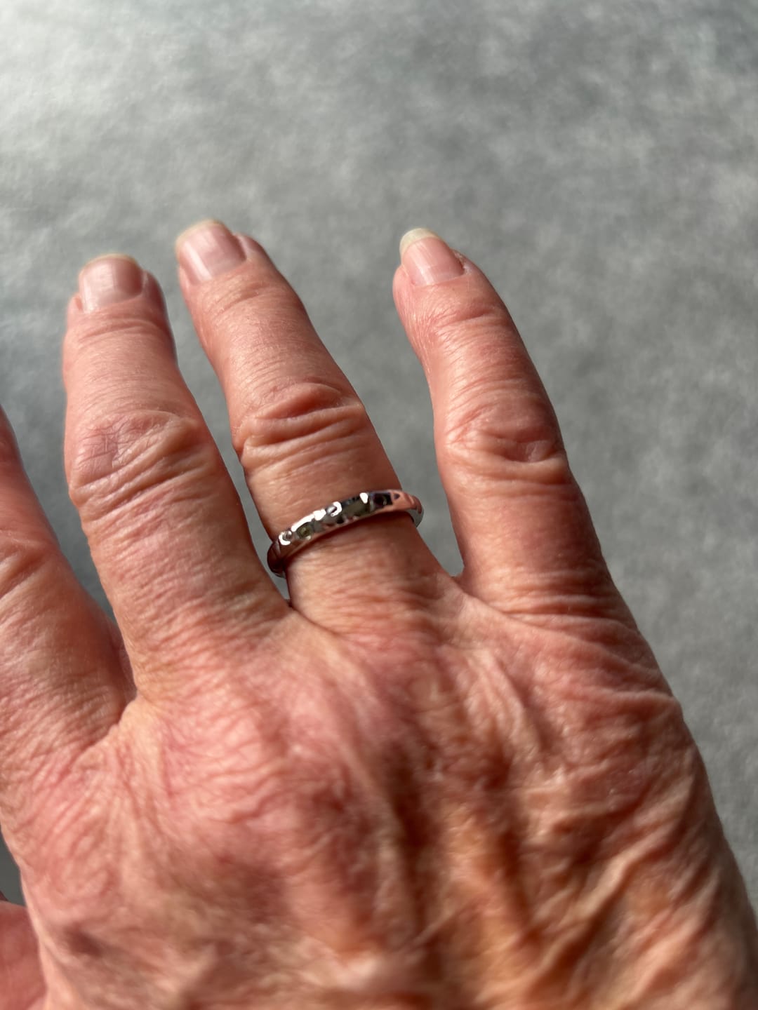 Customer photo review of Candy Slim Band Ring