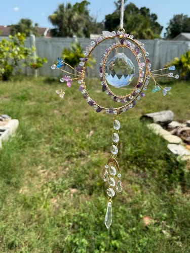Customer photo review of Fairy Butterfly Suncatcher DIY Kit - Elara