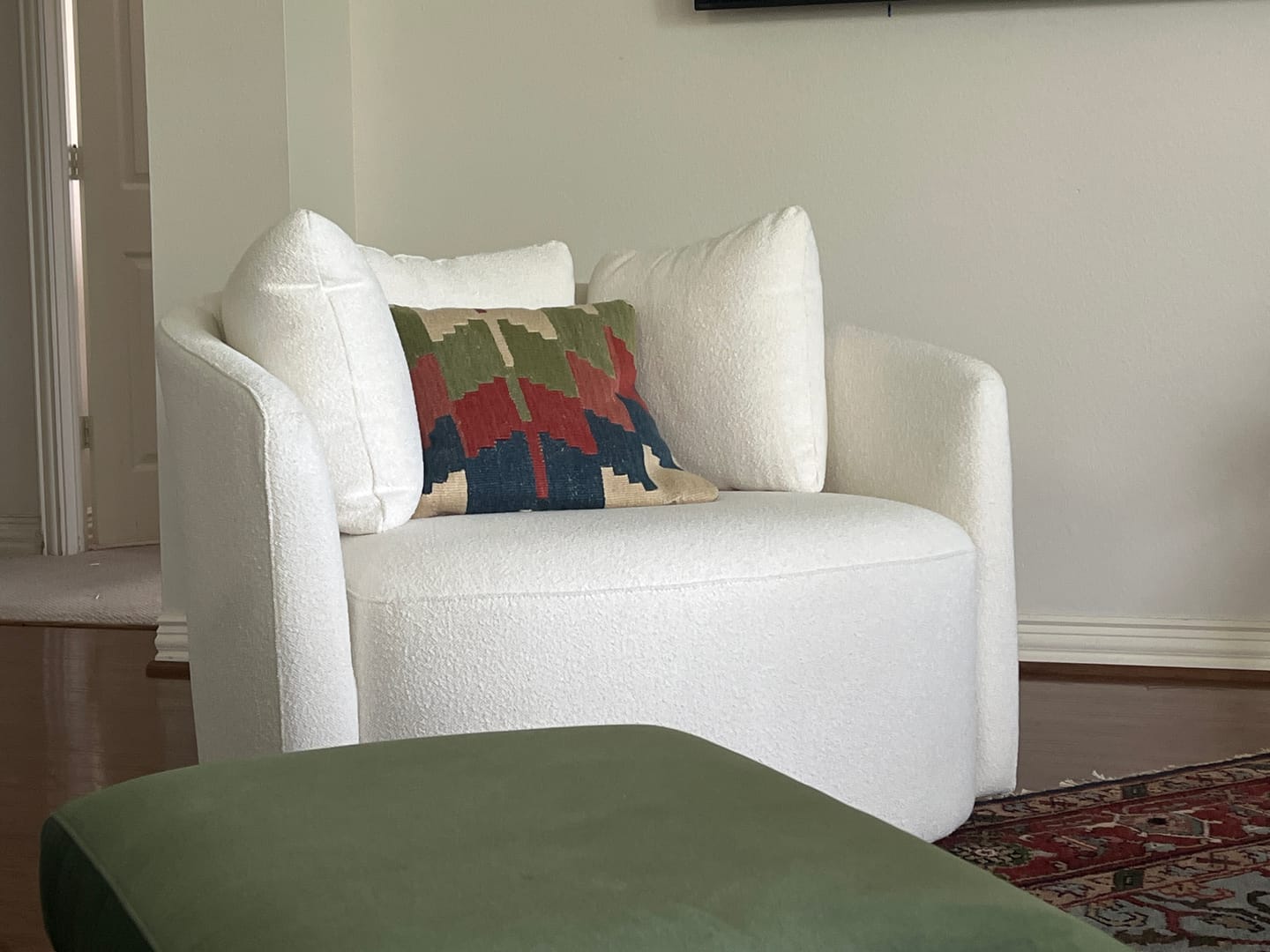 Customer photo review of Authentic Kilim Wool Cushion Cover