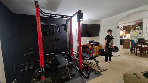 Customer photo review of K7 All-In-One Power Rack Functional Trainer