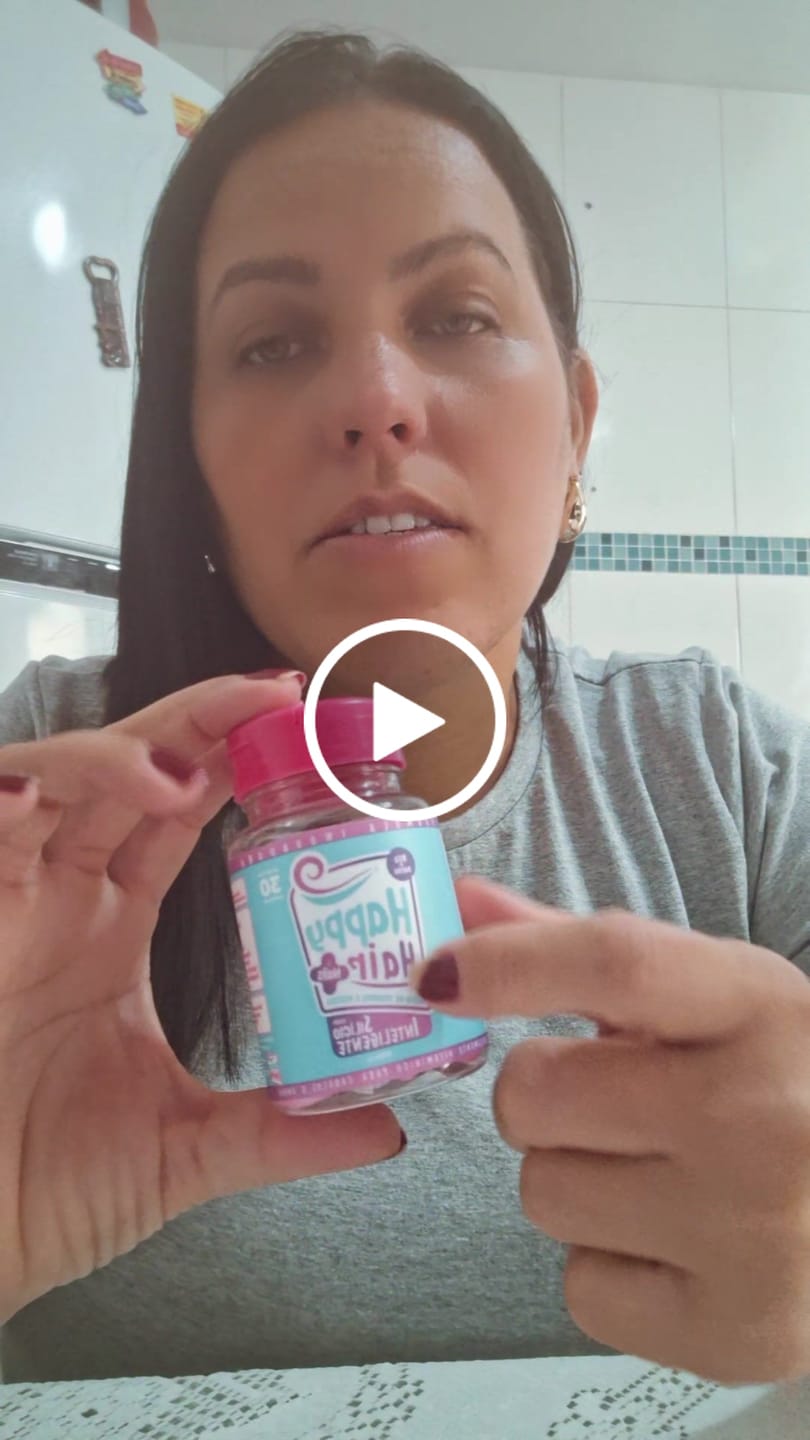 Customer video review of Happy Hair 3 Potes Embaixadores