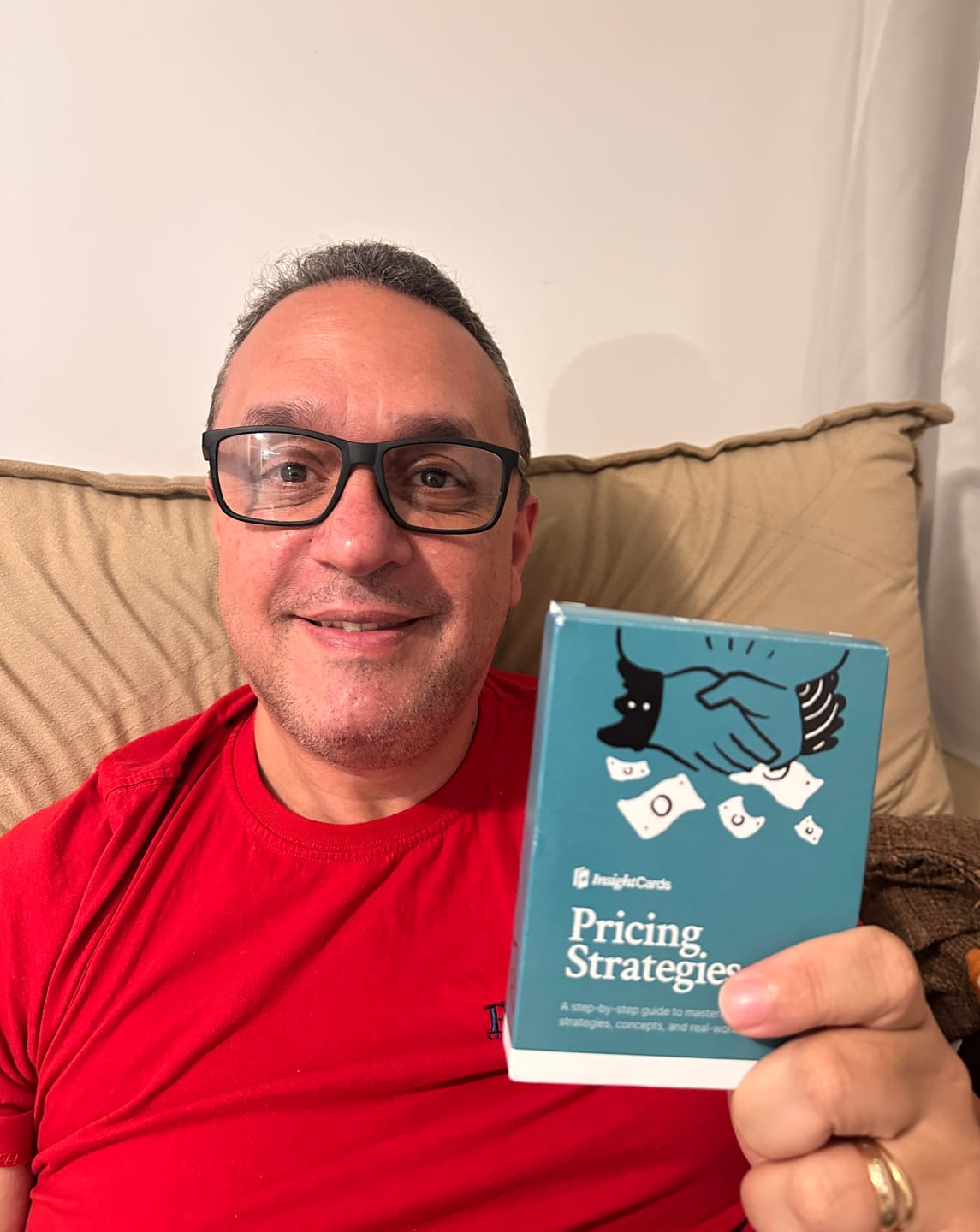 Customer photo review of Pricing Strategies Card Deck