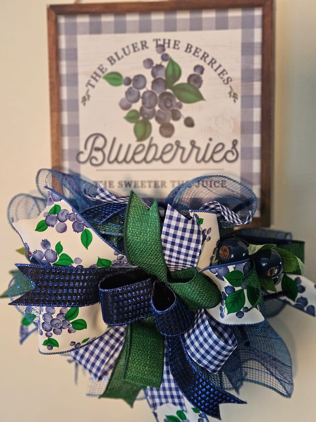 Customer photo review of Pancake Wreath Frame Patent Pending Bundle